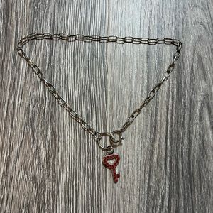 Igirl heart necklace